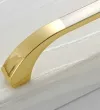 Modern and simple dark wardrobe door handle, drawer handle, European-style kitchen cabinet details Picture
